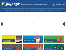 Tablet Screenshot of bluebaybp.co.uk